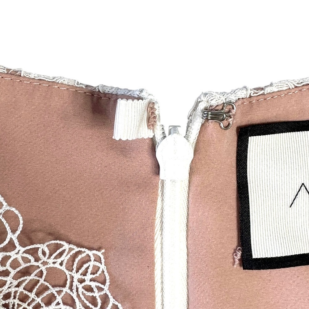 ALEXIS | Bar Lace Ruffle Romper - Picture 5 of 9